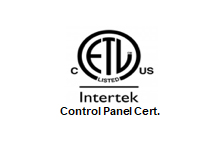 Intertek Control Panel Cert.